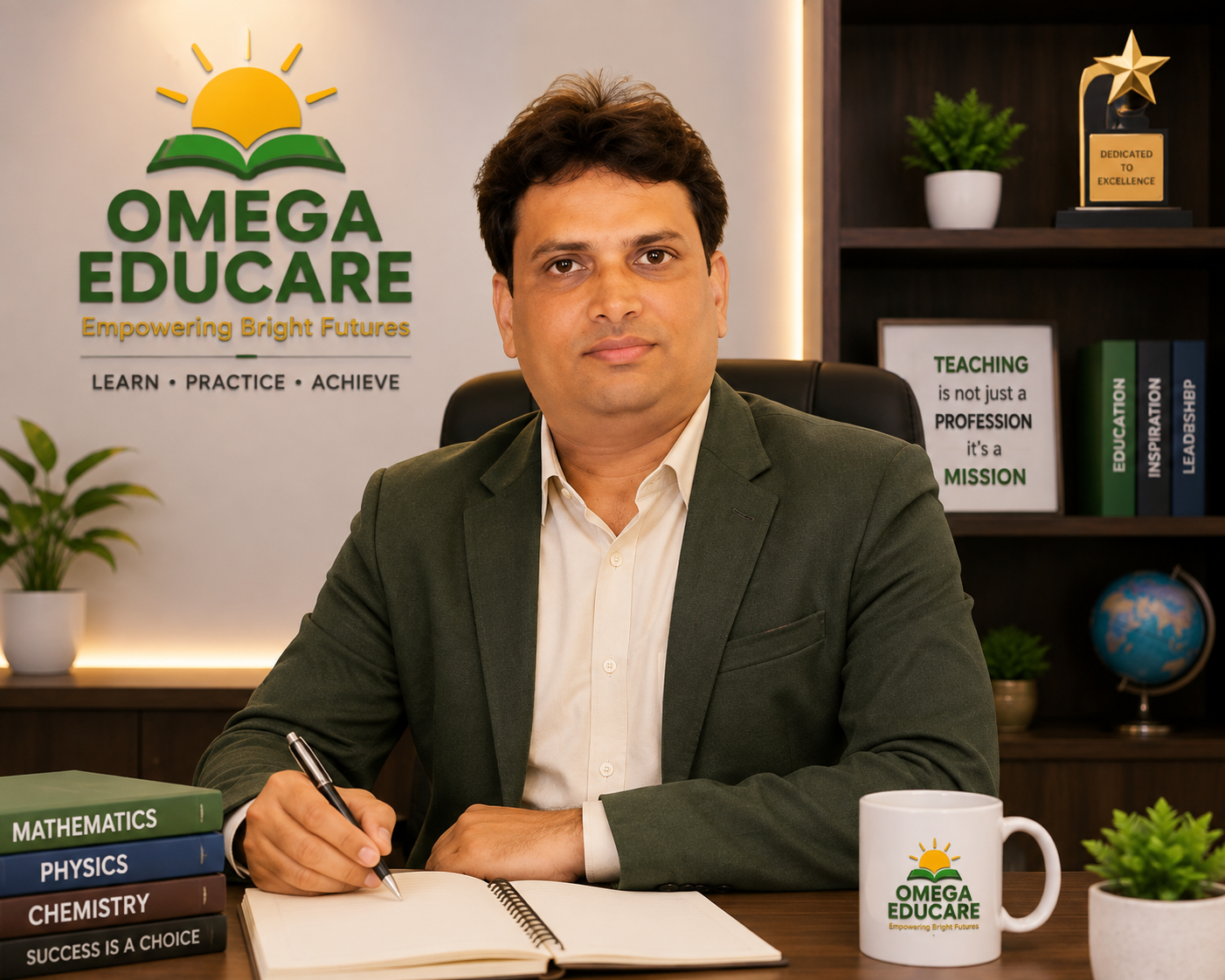 Deepak Borade Founder and Educator OMEGA EDUCARE