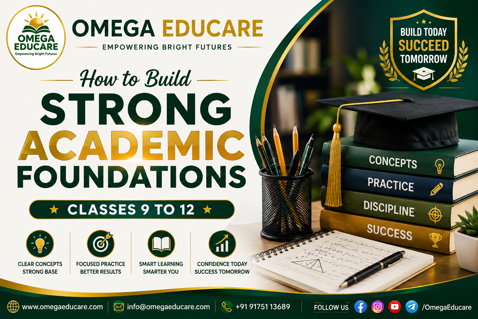 How to Build Strong Academic Foundations in Classes 9 to 12